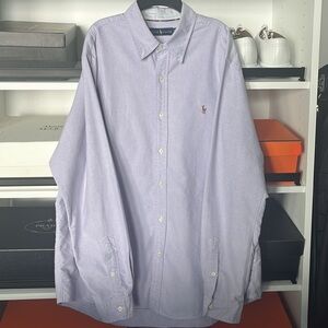 Ralph Lauren Men’s Garment Dyed Oxford Shirt Sz-XL